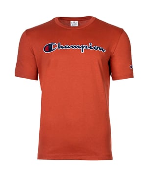 Bequemes Champion-Shirt mit großem Logo auf der Vorderseite.
Aus elastischem Baumwoll-Single-Jersey.
Bequeme Passform und hohe Qualität.