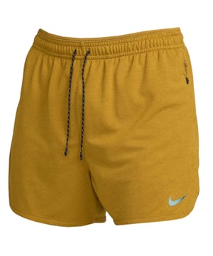 Nike Brown Shorts, Swoosh Logo, Elasticated Waist, 100% Polyester, Nike Sportswear, Activewear, Nike Mens Shorts. Standard Fit. 4" Length. Dri Fit Technology. Nike Stride Range.Elasticated And Drawstring Waistband. Hidden Back Pocket Witb Zip Fastening. 2 X Front Pockets With Zip Fastenings. Nike Swoosh Logo Front Left Leg,