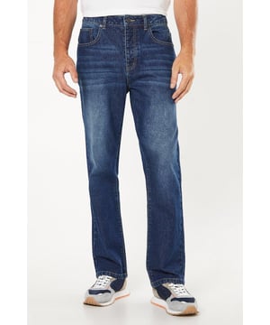 Classic bootcut fit for a timeless silhouette
        Dark wash denim for versatile styling
        Five-pocket design for practicality
        Belt loops for optional accessorising
        Comfortable cotton fabric for all-day wear
    
    These Burton bootcut jeans offer a perfect blend of classic style and modern comfort. The timeless silhouette flatters various body types, while the dark wash adds a touch of sophistication to your casual wardrobe. Ideal for a range of occasions, from relaxed weekends to casual Fridays at the office. Pair them with a crisp white t-shirt and a navy button-up shirt for a smart-casual look that's perfect for after-work drinks at the local pub. For a more laid-back vibe, team with a comfortable jumper and trainers for weekend errands or watching the match with mates. The versatile design ensures these jeans will quickly become a staple in your wardrobe, offering both style and practicality for the modern British gent who values classic fashion with a contemporary edge.