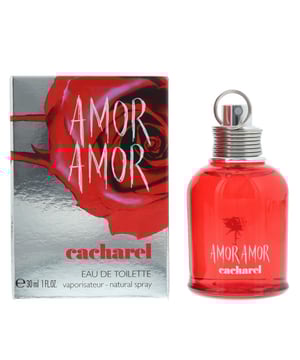 Cacharel design house launched Amor Amor in 2003 as floral fruity nectar for young a woman who seeks a love adventure. Amour Amour notes consist of pink grapefruit mandarin blood orange jasmine sambac lilyofthevalley white musk sandalwood vanilla and ambergris to create this sensual fresh and alluring aroma.