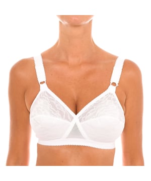Beha van het merk Playtex.
 Gemaakt van tule, voor een ultravrouwelijke en verfijnde stijl.
 Draadloze beha.
 Cups zonder schuim.
 Elastische en verstelbare bandjes.
 Achtersluiting met haakjes in drie standen.
 Elastische zijkanten van tule.
 Naden in toon zichtbaar.
 Samenstelling: 66% Polyamide, 27% Katoen, 7% Elastaan
 Onderhoud:
Wassen op maximaal 40º.
 Niet in de droger.
 Niet strijken.
 Geen bleekmiddel gebruiken.
 Niet chemisch reinigen.