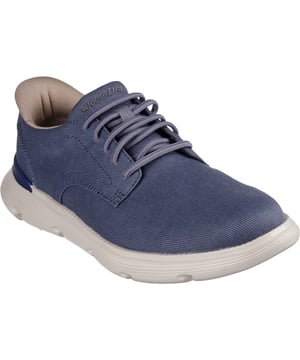 Klassischer legerer Stil und müheloser Komfort treffen bei Skechers Garza Clive aufeinander. Entworfen mit unserem exklusiven Fersenpolster, verfügt dieses schnürlose Classic Fit-Modell über eine mit Aktivkohle angereicherte Skechers Air-Cooled Memory Foam-Innensohle und Fußgewölbestütze für zusätzliche Unterstützung.