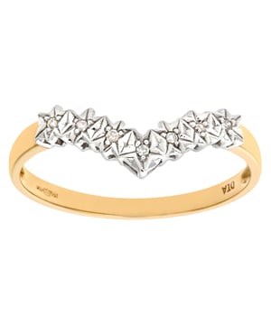 9K (375) Yellow Gold: 1.9gr; # Diamond: 0.03ct