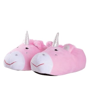 ✔ Girls Pink Unicorn Slippers ✔ Dotted Sole ✔ Pink ✔ 4 Sizes Available ✔ Nice & Soft ✔ Warm & Cosy ✔ 3D Design ✔ Slip On ✔ Fun Gift Idea ✔ Cushioned ✔ Machine Washable