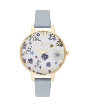 OLIVIA BURTON OB16AR08 Uhr Damen Quarz• Material: Edelstahl• Glas: Mineral• Armband: Synthetikleder• Farbe: Silber• wasserdicht: 10 m (1 ATM)• Gehäusegröße: 34 mm