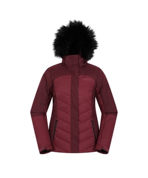 Design: Blockfarben. Gewebetechnik: Atmungsaktiv, Wasserabweisend, Schneedicht, Thermogetestet -30c, Wasserbeständig. Bündchen: anpassbar, Klettverschlusslasche. Abnehmbarer Schneerock, Wattiert, Belüftungsöffnung mit Reißverschluss. Mit Kapuze. Langärmlig. Kapuzenmerkmale: Kostrastfarbenes Futter, Abnehmbar, Mit Kunstpelz-Besatz. Taschenart: Zwei Seitentaschen, Reißverschluss, Ärmel. Durchgehender Reißverschluss, Regenklappe. Atmungsaktivitätsbewertung: 3000. Saum: anpassbar.