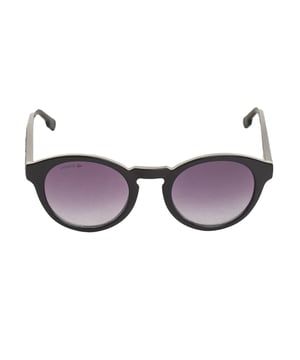 Men's sunglasses, with acetate frame.
 Roland Garros Edition.
 Circular shaped frame.
 Acetate temples.
 100% UV protection.
 Anti-reflective crystals.
 Includes certificates of authenticity and warranty.
 Measures: Lens height: 46 mm. Lens width: 50 mm. Bridge: 23 mm. Temples: 145 mm.
 Composition: Acetate
 Care:
Cleaning and maintenance:
 - Clean the glass with soap and water (neutral).
 - Do not use dirty or abrasive cloths, which may alter the characteristics of the filters.
 - Use only original accessories and spare parts.