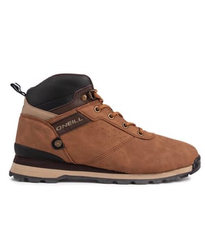 Elegante y detallado. Los botines negros para exteriores O'Neill Grand Teton Mid son un par de botas elegantes y robustas. con una silueta clásica inspirada en el exterior. Consta de parte superior de primera calidad y duradera. Ojales superiores con anilla en D y detalles finos.