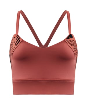 ower through your workouts with confidence in the New Balance Relentless Women's Pink Sports Bra. This sports bra combines support, style, and comfort, making it an essential piece for any active woman’s wardrobe.
 
Key Features:
Bold Pink Color: 

The vibrant pink shade adds a pop of color to your workout gear, making you stand out whether you're in the gym or on the go.


High Support: 

Designed to provide high support, this sports bra is perfect for intense workouts, offering the stability you need for running, HIIT, or weight training.


Moisture-Wicking Fabric: 

The sports bra is made from moisture-wicking fabric that pulls sweat away from your skin, keeping you dry and comfortable during your most strenuous activities.


Breathable Mesh Panels: 

Features breathable mesh panels that enhance airflow, preventing overheating and ensuring you stay cool throughout your workout.


Racerback Design: 

The racerback design allows for a full range of motion, making it easier to move freely while also providing additional support.


Elastic Band: 

The wide elastic band under the bust provides a secure fit, ensuring the bra stays in place during movement while offering extra comfort.


Removable Padding: 

Comes with removable padding, allowing you to customize your fit and level of coverage according to your preference.


Quick-Drying: 

The fabric is quick-drying, making this sports bra ideal for back-to-back workout sessions or for wearing under your favorite activewear all day.


Flat Seams: 

Designed with flat seams to reduce chafing and irritation, ensuring you stay comfortable no matter how long you train.


Subtle Branding: 

Features subtle New Balance branding on the band, adding a touch of style without overwhelming the overall design.


Versatile Use: 

Suitable for a variety of activities, from high-intensity workouts to yoga or casual wear, making it a versatile addition to your activewear collection.


 
The New Balance Relentless Women's Pink Sports Bra offers the perfect blend of support, style, and comfort, helping you stay focused and confident during every workout. Whether you're hitting the gym or going for a run, this sports bra has got you covered.