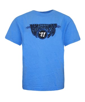 Warrior Crew Neck Korte Mouw Blauw Junior Jongens T-shirt WLTB026 BY