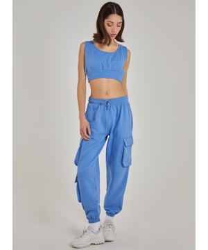 Ideal for both indoor and outdoor loungewear, our Cropped Lounge Bralette is soft and comfy. Mix and match with different pieces or style them with your own casual outerwear!