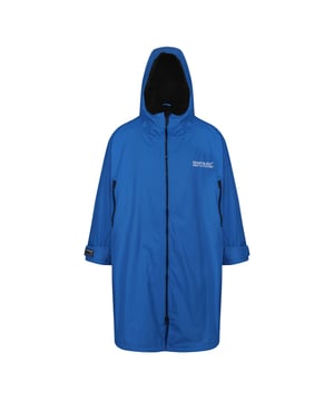 Material: 100% Polyester. Lining: Borg, Fleece. Fabric: Hydrafort 5000. Design: Back Print, Logo, Text. Fabric Technology: DWR Finish, Waterproof, Weather Resistant, Windproof. Cuff: Adjustable, Touch Fastening Tab. Neckline: Hooded. Sleeve-Type: Long-Sleeved. Taped Seams. Hood Features: Grown On Hood. Pockets: Inner, 2 Side Pockets, Zip. Fastening: Full Zip.