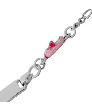 Deze schitterende armband voor kinderen van Orphelia is het perfecte cadeau om jezelf of een geliefde te verwennen. De armband is gemaakt van 925 Sterling zilver, gekleurd zilver met een lengte van 17 cm en weegt 3,2 gram met een breedte van 0,5 cm op het breedste punt. De Orphelia 'Megane' armband voor kinderen van 925 Sterling zilver - Zilver ZA-7136 wordt geleverd in een prachtige geschenken doos en heeft een garantie van twee jaar.