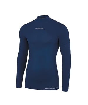 Especificaciones: Camiseta térmica de cuello alto y manga larga, ideal para actividades deportivas al aire libre en los meses de invierno. Cuenta con inserciones tridimensionales en la parte superior que ayudan a mantener la piel seca y el cuerpo caliente durante los entrenamientos. Confeccionado en tejido transpirable y de secado rápido, ajuste ceñido con efecto segunda piel para crear un mayor aislamiento térmico. Uso: Deporte al aire libre Ajuste: Ajustado