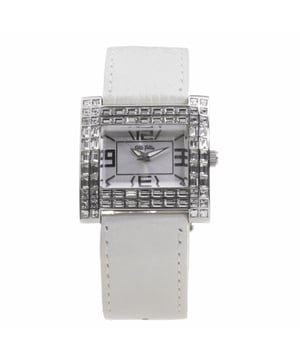 Folli Follie WF7A007SPS - Damenuhr Quarz aus Edelstahl• Material: Edelstahl• Glas: Mineral• Armband: Leder• Farbe: Silber• Wasserbeständigkeit: 0 m (0 ATM)• Gehäusegröße: 35 mm