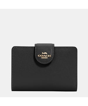 Crossgrain Medium Corner Zip Wallet Length 13.0cm,  Width 1.5cm, Height 8.5cm