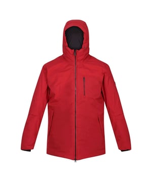 Filling: Down Alternative. Lining: Polyamide, Quilted. Fabric: Polyester, Stretch. Design: Logo, Plain. Fabric Technology: Breathable, DWR Finish, Heavyweight, Insulating, Isotex 8000, Waterproof, Windproof. Inner Zip Guard, Taped Seams. Neckline: Hooded. Sleeve-Type: Long-Sleeved. Cuff: Ribbed. Hood Features: Concealed Toggle Adjuster, Grown On Hood. Pockets: 1 Chest Pocket, Zip, 2 Lower Pockets, Flap Closure, Snap Fastening, 1 Handwarmer Pocket, 1 Security Pocket. Fastening: Full Zip. 8000g/m²/24hrs. Hem: Adjustable, Shockcord Hem. Sustainability: Cruelty Free, Made from Recycled Materials.