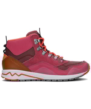 Merrell Stowe Mid Lace-Up Pink Suede Leather Womens Boots J01928