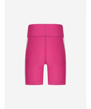 They'll be ready to get their casual yet sporty look on in the Prince Off Court Sprint Shorts. These bottoms are so comfortable and will move with them while they're doing their activities. This timeless look is stylish, comfortable, and will keep them dry in any heat. The pink and white is fashionable and cute for all-day wear. These shorts feature Prince logo on the sides, gel Print logo, and are made of 88% polyester and 12% spandex. Before washing make sure to turn them inside out to protect the lettering and machine wash on a delicate cycle.