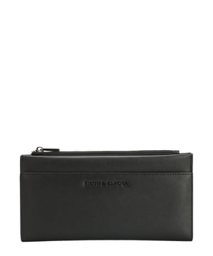 Looking for an everyday classic? Made from genuine leather with a delicate debossed logo, this minimal piece is the perfect season statement. Featuring multiple card slots keeping all your valuables are safe. Features: , Genuine Leather, Zip top, Smith & Canova debossed logo, Zip top pocket, Snap open section, Multiple card slots Style Ref: 26830 BLACK