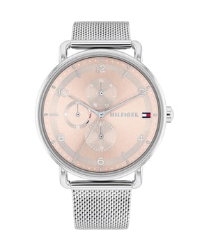 TOMMY HILFIGER 1782662 dameshorloge kwarts • materiaal: roestvrij staal • glas: mineraal • band: roestvrij staal • kleur: roségoud • waterbestendigheid: 0 m (0 ATM) • kastgrootte: 40 mm
