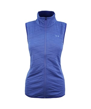 Under Armour Coldgear Reactor Gilet Reißverschluss UP Womens Anpassungsleiste 1304348 586