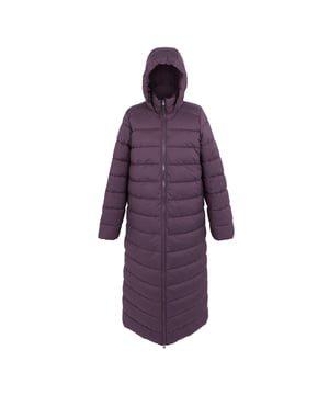 100% Polyester. Stof: Gewafeld, Synthetisch. Ontwerp: Gewatteerd. Stoftechnologie: Duurzaam, Isolerend, Waterafstotend. Badge, opgevuld. Halslijn: Kapitein. Mouwtype: Met lange mouwen. Manchet: Geribd lycra. Kapkenmerken: 3 Stuks, Gegroeid op Kap. Lengte: Lange lijn. Zakken: 2 zijzakken, 1 binnenzak, verborgen ritssluiting. Bevestiging: Volledige ritssluiting. Duurzaamheid: Zonder veren, Gemaakt van gerecycled materiaal. 8 UK: 32 in. 10 VK: 34 in. 12 VK: 36 in. 14 VK: 38 in. 20 VK: 45 in. 18 VK: 43 in. 16 VK: 40 in.
