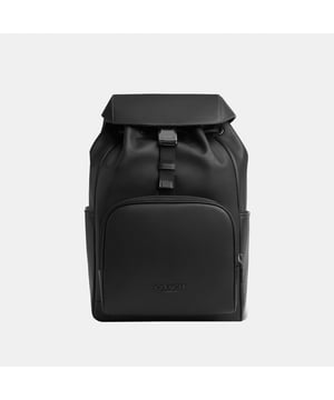 Racer Backpack in Smooth Leather,  Length: 26.00 cm,  Width: 16.00 cm,  Height: 41.00 cm