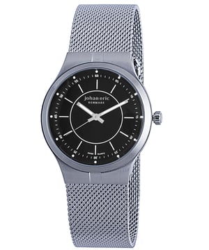 Johan Eric Mens Silver Stainless Steel Watch