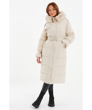 Quiz faux hot sale fur jacket