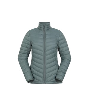 Buitenste materialen: 100% Polyamide. Vulling: Dons, veren Power Fill 600. Ontwerp: Logo, Quilted. Stof Technologie: DWR Finish, Isolerend, Lichtgewicht, Thermisch, Waterafstotend. Manchet: Elastiek. Mouwtype: Met lange mouwen. Halslijn: Staande Kraag. Zakken: 2 Zijzakken, Rits. Bevestiging: Volledige ritssluiting. Zoom: Knevel. Koudebestendigheid (Celsius): -15°C. Duurzaamheid: Control Union CUC-890403, RDS gecertificeerd. Inhoud: Trekkoordzak. 8 VK: 34 in. 10 VK: 35 in. 12 VK: 37 in. 14 VK: 39 in. 20 VK: 47 in. 22 VK: 50 in. 18 VK: 44 in. 16 VK: 41 in.