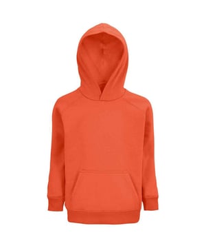 Materialzusammensetzung (%): 80% Bio-Baumwolle, 20% Recyceltes Polyester. Gewebe: angeraute Fleece-Innenseite. Design: Unifarben. GSM (Gramm pro Quadratmeter): 280. Zum Überziehen. Halbmondförmige Rückenpasse, Größenetikett ohne Markennamen. Taschenart: 1 Kängurutasche. Nachhaltigkeit: Amfori-Freigabe, BSCI, Fair Wear geprüft, Oeko-Tex Standard 100 zertifiziert, PETA-geprüftes Vegan, REACH. Saum: Elastisch, gerippt. Bündchen: Elastisch, gerippt. Kapuzenmerkmale: angenähte Kapuze, Gepolstert. Mit Kapuze, verklebt. Langärmlig, Raglanärmel.