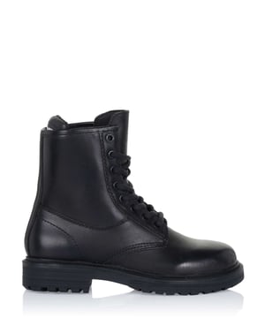 100% cuero; botas Diesel Alabhama;  Modelo: Y02732PR013 T8013;  Mano de obra de alta calidad;  100% cuero;  Cordones clásicos;  punta redonda;  Suela de goma antideslizante;  Altura del eje: 19,5 cm;  Altura de la suela: 2 cm;  Altura del tacón: 1,7 cm;  Detalles del logotipo diésel