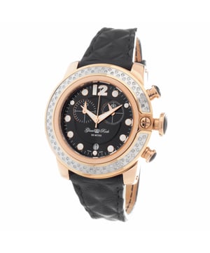 Glam Rock GR32199D - Herrenuhr Quarz aus Edelstahl• Material: Edelstahl• Glas: Saphir• Armband: Leder• Farbe: Silber Gold• Wasserbeständigkeit: 100 m (10 ATM)• Gehäusegröße: 44 mm