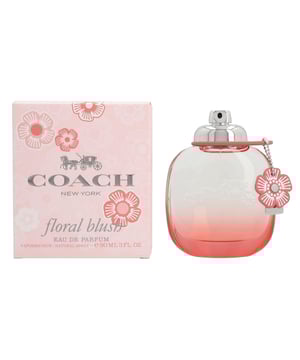 Coach Floral Blush Eau De Parfum se lanzó en 2019 como una fragancia floral amaderada Musk para mujeres. La fragancia se abre con las notas de salida de bayas de Goji y pomelo. Las notas del corazón son peonía y durazno. Termina con las notas de fondo de almizcle y madera blanca.