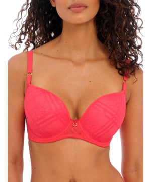 Boux Avenue Amber plunge bra - Pink - 38G, £30.00
