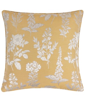 Stunningly detailed and intricately woven, the elegant Sophia cushion is adorned with a clean-lined botanical pattern, embroidered on soft jacquard fabric. Complete with piped edging, this reversible cushion is available in a range of evergreen tones which will add a fresh, sophisticated look to your home.