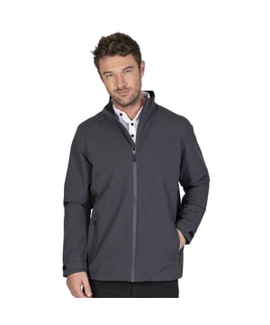 94% Polyester, 6% Elastaan. Stof: 2-weg stretch. Ontwerp: Contrasterende details, Logo. Stoftechnologie: Waterdicht. Manchet: Verstelbaar, Rekbaar. Halslijn: Hoog-Neck. Mouwtype: Met lange mouwen. Getapete naden. Zakken: 2 Zijzakken, Rits. Bevestiging: Volledige ritssluiting. Zoom: Knevelversteller. S: 44 in. M: 46 in. L: 48 in. XL: 50 in. XXL: 52 in.