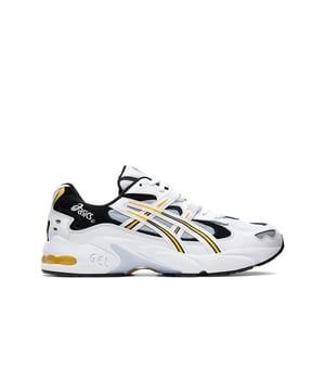 Drawing inspiration from the esteemed GEL-KAYANO™ series, this shoe combines nostalgic elements with cutting-edge technologies. It showcases the legendary GEL™ technology cushioning system, ensuring exceptional shock absorption and unparalleled comfort. The sturdy midsole construction further enhances stability and provides reliable support for your every step. 


Embracing the essence of '90s footwear, this shoe is expertly crafted using a lightweight mesh fabric. This material not only allows for effortless movement but also promotes optimal airflow, keeping your feet cool and refreshed throughout the day.


The GEL-KAYANO™ 5 OG sportstyle shoe effortlessly merges comfort and style, effortlessly adapting to any occasion with its sleek and versatile design.


This shoe proudly carries on the legacy of the iconic GEL-KAYANO™ series, representing the fifth installment in this legendary lineup. The inclusion of the timeless GEL™ technology ensures that you experience the same level of cushioning and support that has made this series a favorite among athletes and sneaker enthusiasts alike.


Crafted with a combination of mesh and synthetic suede, the shoe's upper showcases a harmonious blend of lightweight breathability and stylish aesthetics. Its design pays homage to the iconic '90s aesthetic, capturing the spirit of an era while incorporating contemporary elements.


With an authentic brand heritage, the GEL-KAYANO™ 5 OG sportstyle shoe not only offers exceptional performance but also exudes a sense of timeless style. Its sturdy midsole construction reinforces its durability, ensuring that this shoe will accompany you on countless adventures.


Experience the perfect fusion of retro charm and modern functionality with the men's GEL-KAYANO™ 5 OG sportstyle shoe, an embodiment of ASICS' commitment to delivering exceptional footwear that stands the test of time.