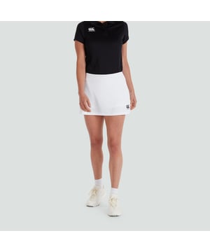Conceals tightfitting shorts underneath skirt for comfort and freedom of movement.
Synthetic
Machine Wash
Fastening: Pull On
Plain Skort
E67136001
Lightweight Quick Drying
CCC logo on the left thigh
Canterbury Women's Skort for playing various including netball and hockey.