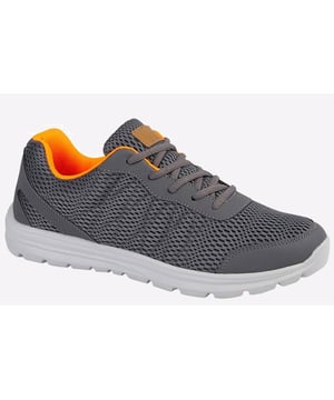 Designed to keep your feet going through all your workouts whilste keeping your feet secure and comfortable in every single stride
- Textile Mesh
- Lace up closure
- Memory foam footbed
- Padded heel and ankle collar
- Durable rubber outsole
- Toe bumper
- Lightweight Phylon Sole