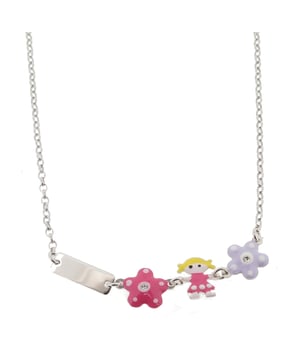 Deze schitterende Ketting voor Kinderen van Orphelia is het perfecte cadeau om jezelf of een dierbare te verwennen. De Ketting is gemaakt van 925 Sterling Zilver, gekleurd Zilver met een lengte van 42 cm en een gewicht van 3,8 gram. De Orphelia 'Dahlia' Kinderketting van 925 Sterling Zilver - Zilver ZK-7147 wordt geleverd in een prachtige geschenkdoos en draagt een garantie van twee jaar.