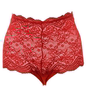 Special edition Christmas thong from the NAYMPHE LINGERIE brand by Kisses and Love.
 String thong with coverage from waist to hips.
 Lace lingerie fabric detail.
 Soft and breathable fabric.
 Elastic material.
 Matching lining.
 Seams seen in tone.
 Composition: 80% Polyamide, 20% Elastane
 Care:
Machine wash maximum at 30º.
 Do not use bleach.
 It does not allow the use of an iron.
 Do not dry clean.
 It does not allow the use of a dryer.