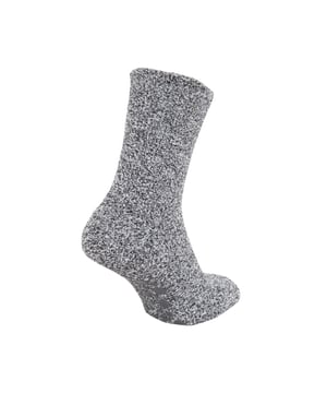 Premium quality extra warm slipper socks with non slip grip. Fibre: 67% polyester, 31% polyamide and 2% elastane.  Perfect for indoor use, keeps you nice and warm. Machine washable.