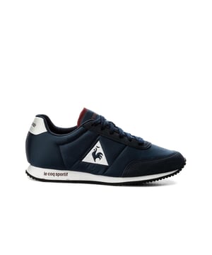 Le Coq Sportif Racerone Lace-Up Blue Synthetic Mens Entrenadores 1711236