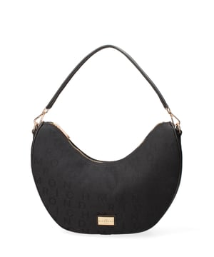 Bolso bandolera para mujer. El cierre es con cremallera. Los bolsillos internos son uno con cremallera y otro abierto. Los bolsillos externos están ausentes. La bandolera es ajustable y extraíble en tejido. El mango es de piel. Hay un compartimento interno. El material exterior es tela. Internamente está forrado en tejido 70% algodón - 30% poliéster. Medidas: 29x18x10 cm. Hecho en Italia