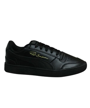 PUMA X RALPH SAMPSON LO NEGRO DE CACO NEGRO LACE UP MENS TRAINTERS 370846 09