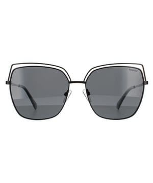 Las gafas Polaroid Square para mujer en negro y gris polarizadas PLD 4093/S son un estilo elegante de gran tamaño hecho de acetato ligero. Las patillas de metal están impresas con el logo de Polaroid para garantizar la autenticidad de la marca. Terminadas con las excelentes lentes polarizadas de Polaroid, aseguran un uso sin deslumbramientos para una comodidad durante todo el día.