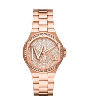 Gender Women's WatchesMovement QuartzStrap Material Stainless SteelCase Material Stainless SteelDisplay Type AnalogDial Colour Rose GoldStrap Colour Rose GoldCase Width 37mmDial Shape CircleWater resistant up to 5 ATM