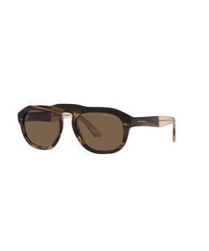 Als je graag de laatste mode en accessoires wilt laten zien, mag je de Heren Zonnebril Armani AR8173-595873 Ø 52 mm niet missen! Laat de beste zonnebrillenmerken zien. Type: Heren Zonnebril Bescherming: Beschermt tegen 100% van de UV-stralen (UV400) Geslacht: Heren Lensmateriaal: Polycarbonaat Kleur: Bruin Materiaal: Acetaat Lens